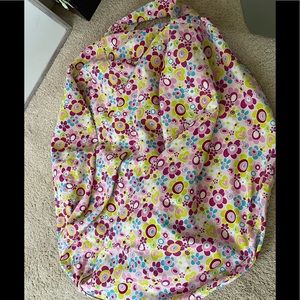 Storage Beanbag for Kids. It can hold stuffed animals, towels, blankets, costume